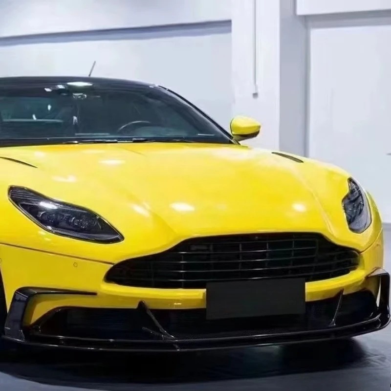 Customized New Upper Front Diffuser Body Kit for  DB11 Upgrade with Pk Style Dry Carbon Fiber Upper Front Lip